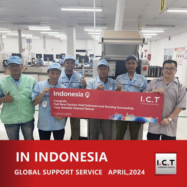 ICT Global teknisk support til EMS-producent i Indonesien